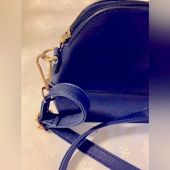 Elim & Paul Crossbody Handbag Royal Blue Vegan Leather NWOT Gorgeous - Picture 3 of 9